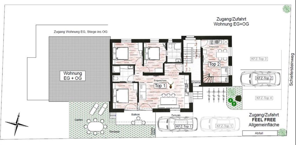 Free Feel Appartements By Schladming-Appartements Ruang foto